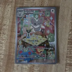 Cinccino 183/162 Illustration Rare Holo Full Art - Temporal Forces - Image 1