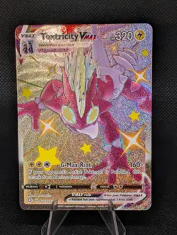 Toxtricity VMAX SV113/SV122 - Pokemon TCG - Shining Fates Full Art Shiny Rare - Image 1