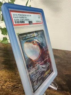 Pokemon Kyogre EX Dark Explorers Full Art #104 PSA 9 MINT POP 66 - Image 4