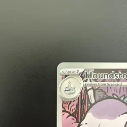 Pokemon TCG Mega Evolutions Houndstone Illustration Rare Holo Card 145/132 - Image 2