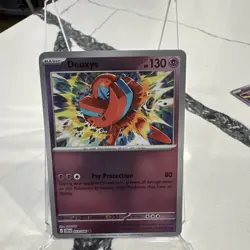 Complete Set of Reverse Holo Deoxys Formes - Pokemon TCG: Chaos Rising - NM - Image 2