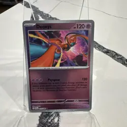 Complete Set of Reverse Holo Deoxys Formes - Pokemon TCG: Chaos Rising - NM - Image 5