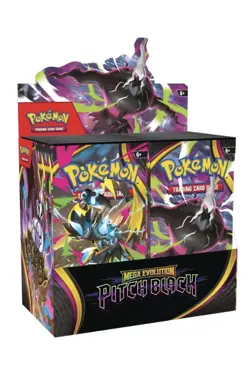 Pokemon TCG Mega Evolution Pitch Black Booster Display Box Pre-Order 7/17/26 - Image 1