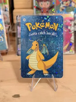 2000 Vintage Pokemon Vending Prism Sticker - Dragonite Solo Gallery #149 - Image 1