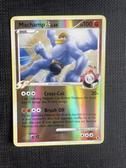 Pokemon Platinum Rising Rivals Reverse Holo Machamp 46/111 Near Mint Condition - Image 1
