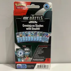 Greninja EX Pokemon TCG Battle Deck Brand New Factory Sealed - Image 2