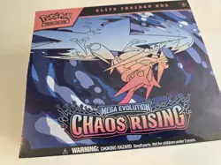 Pokemon TCG Elite Trainer Box Chaos Rising ETB - New Factory Sealed - Image 1