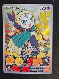 MELOETTA - MEP 026 HOLO ME: MEGA EVOLUTION BLACK STAR PROMO POKEMON NM 2025 - Image 1