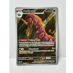 Scolipede 134/086 Sv: Black Bolt Illustration Rare Holo Pokemon - Image 1