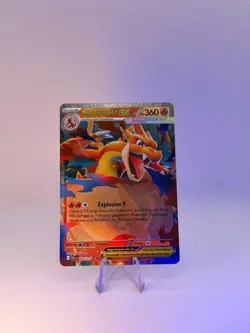 Mega Charizard Y ex 022/217 Double Rare Ascended Heroes Pokemon Holo Near Mint - Image 1