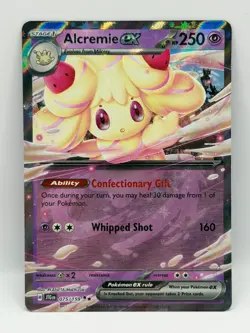 Alcremie ex 075/159 Journey Together Double Rare Holo NM Pokemon TCG - Image 1