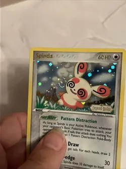 Spinda 26/92 Legend Maker Reverse Holo Stamped LP/NM Swirl 💫 - Image 3