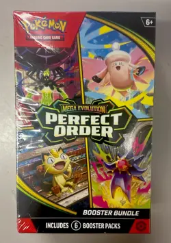 Pokemon TCG Perfect Order Factory Sealed Booster Bundle Box 6 Packs Per Box - Image 1