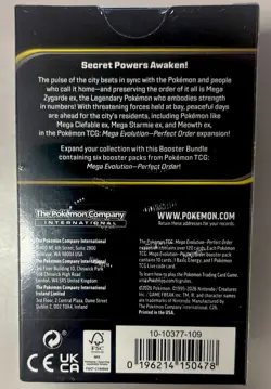 Pokemon TCG Perfect Order Factory Sealed Booster Bundle Box 6 Packs Per Box - Image 2