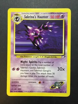 Pokemon Gym Heroes - Sabrina's Haunter 58/132 - Image 1
