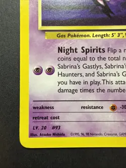Pokemon Gym Heroes - Sabrina's Haunter 58/132 - Image 5