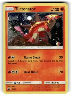 Turtonator - SM27 Promo Sun & Moon Promo Holo Pokemon Lightly Played - Image 1