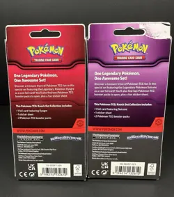 Pokemon TCG Knock Out Collection Booster Packs Kyogre & Suicune Foil (2-Packs) - Image 2