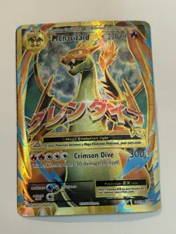 2016 Pokemon TCG XY Evolutions M Charizard EX 101/108 Full Art Holo 220 HP - Image 1