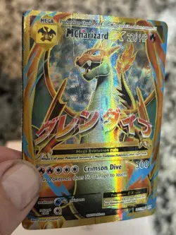 2016 Pokemon TCG XY Evolutions M Charizard EX 101/108 Full Art Holo 220 HP - Image 4