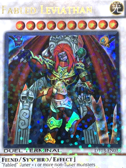 yugioh Fabled Leviathan DT03-EN036 Ultra Parallel Rare Near Mint - Image 4