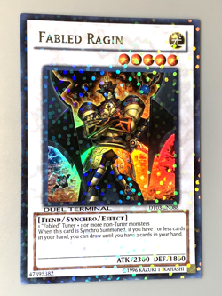 yugioh Fabled Ragin DT03-EN088 Ultra Parallel Rare Near Mint - Image 1