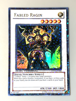 yugioh Fabled Ragin DT03-EN088 Ultra Parallel Rare Near Mint - Image 2