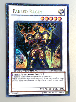 yugioh Fabled Ragin DT03-EN088 Ultra Parallel Rare Near Mint - Image 3