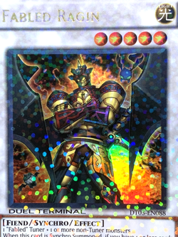 yugioh Fabled Ragin DT03-EN088 Ultra Parallel Rare Near Mint - Image 4