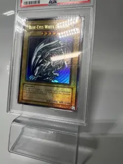 2002 Blue Eyes White Dragon PSA 9 SDK-001 - Full Holo Bleed - Vintage - Image 5