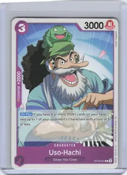 Uso-Hachi (Reprint) ST18-001 One Piece Premium Booster -The Best- Vol. 2 NM - Image 1