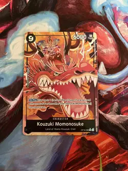 Kouzuki Momonosuke Alt Art (OP16-085) | OP16 - The Time of Battle | ENGLISH - Image 1