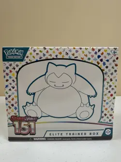 Pokemon Scarlet and Violet 151 ETB Elite Trainer Box | NEW Factory Sealed - Image 1