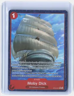 One Piece The Time of Battle OP-16 - Moby Dick OP16-021 Rare Alt Art - Image 1