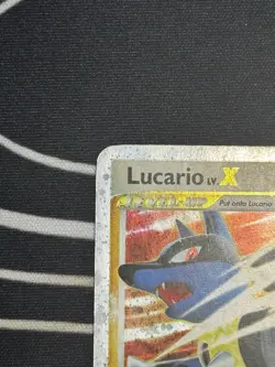 Pokemon TCG Lucario LV.X Holofoil Card Mysterious Treasures 122/123 LP!!! - Image 2