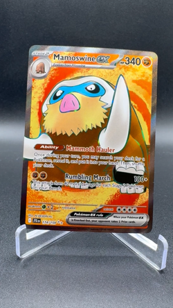 Pokemon TCG Mamoswine EX Full Art Ultra Rare Card Journey Together 174/159 NM - Image 2