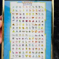VINTAGE Pokemon Card Album 1999 Wizards of the Coast 4-Pocket Binder + Poster 742818083201 - Image 2