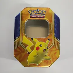 Pokemon Trading Card Game 2016 Pikachu EX Empty Collector's Tin 820650801464 - Image 2