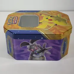 Pokemon Trading Card Game 2016 Pikachu EX Empty Collector's Tin 820650801464 - Image 3