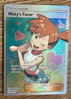 Misty's Favor Unified Minds 235/236 Holo Custom Handmade Fan Art Card - Image 1