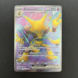 Pokemon TCG Card Alakazam ex 188/165 Scarlet & Violet 151 Ultra Rare - NM - Image 2