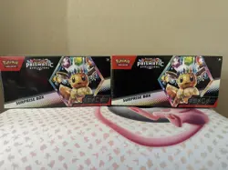 Pokemon TCG Prismatic Evolutions Costco 8 Mini-Tin Bundle + 2 surprise boxes NEW - Image 3