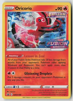 Oricorio - (Prerelease) SWSH168 - SWSH: Promo Cards Holo - PTCG - LP - Image 1