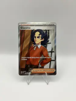 Pokemon ** PRISMATIC EVOLUTIONS **Giacomo 138/131** MINT & NEVER USED** - Image 1