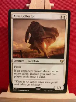 Alms Collector - Commander Masters - Rare - NM - MTG - Image 1