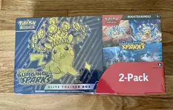 Pokemon TCG Scarlet Violet Surging Sparks Elite Trainer Box Booster Bundle - Image 1