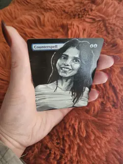Magic the Gathering Obsession Hand painted Counterspell alter - Image 5