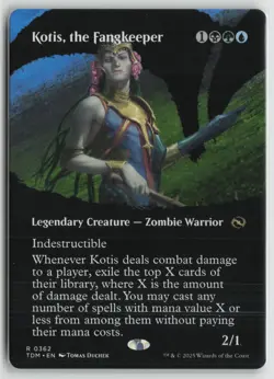 Kotis, the Fangkeeper (Borderless) LP 362 Tarkir: Dragonstorm MTG - Image 1
