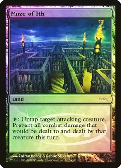 MTG FOIL Maze of Ith (Judge) - Promo #002 - Image 1