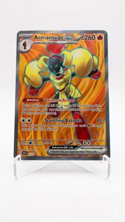 Armarouge ex 125 Black Star Promo Full Art Pokemon Scarlet & Violet - NM - Image 1